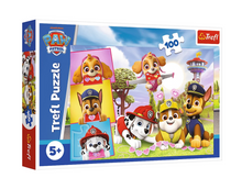 Puzzle 100 dílků Odvážné holčičky - Tlapková patrola - Trefl