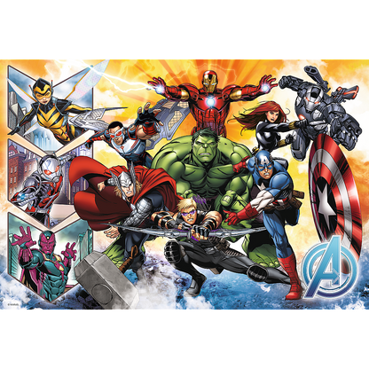 Puzzle 100 dílků Síla Avengers – Trefl 16431