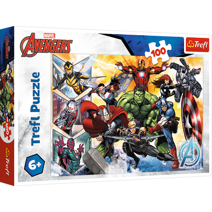 Puzzle 100 dílků Síla Avengers – Trefl 16431