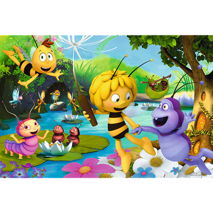 Puzzle 100 dílků Včelka Mája a přátelé – Trefl 16361