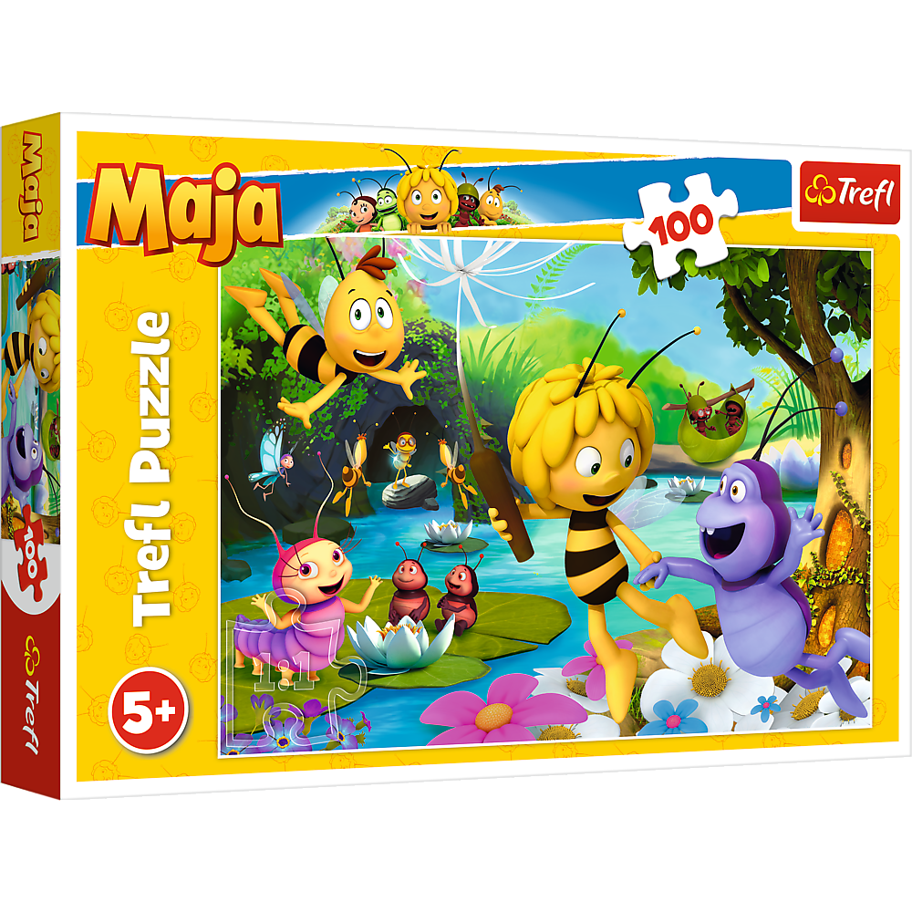 Puzzle 100 dílků Včelka Mája a přátelé – Trefl 16361