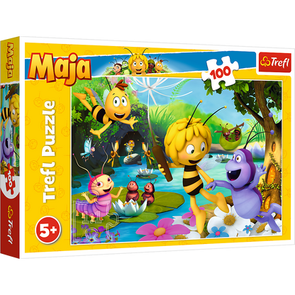 Puzzle 100 dílků Včelka Mája a přátelé – Trefl 16361