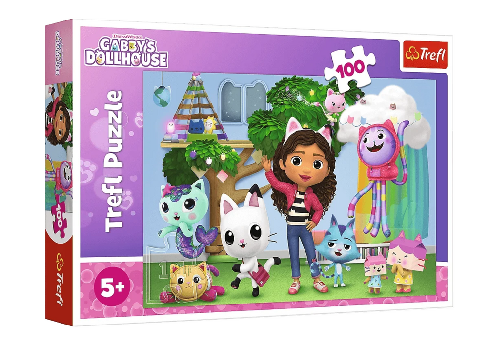 TEST Puzzle 100 Koci Domek Gabi Universal Gabbys Dollhouse 16464 (Copy)