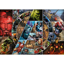Puzzle 1000 dílků Avengers Hrdinové Marvel 683x480 mm