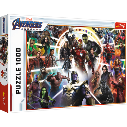 Puzzle 1000 dílků Avengers Konec hry 683x480mm