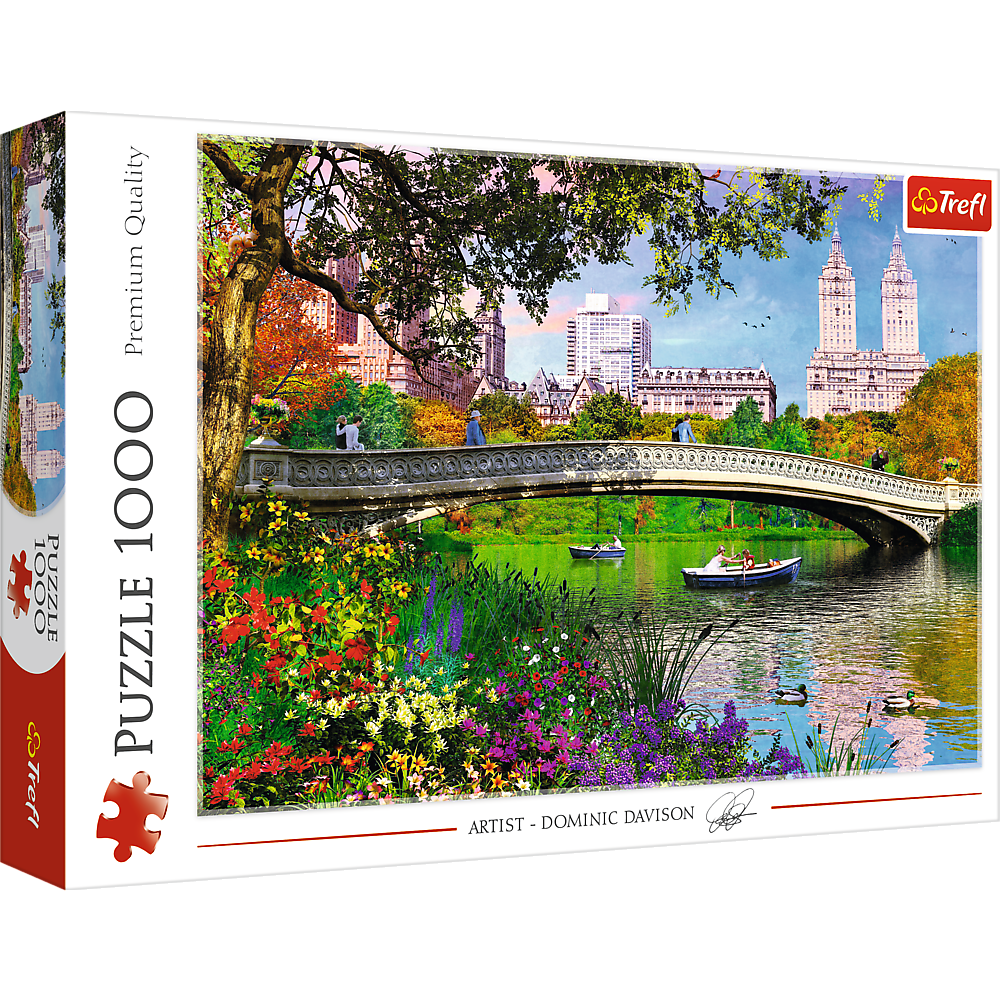 Puzzle 1000 dílků Central Park New York 68x48 cm