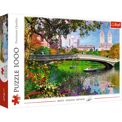 Puzzle 1000 dílků Central Park New York 68x48 cm