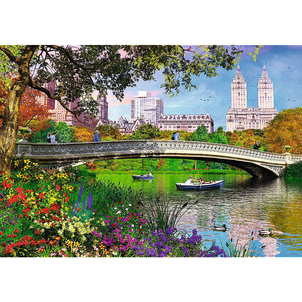 Puzzle 1000 dílků Central Park New York 68x48 cm