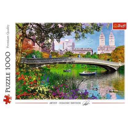 Puzzle 1000 dílků Central Park New York 68x48 cm