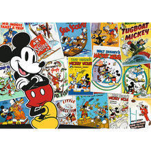 Puzzle 1000 dílků Disney Mickey Mouse svět – Trefl 10741