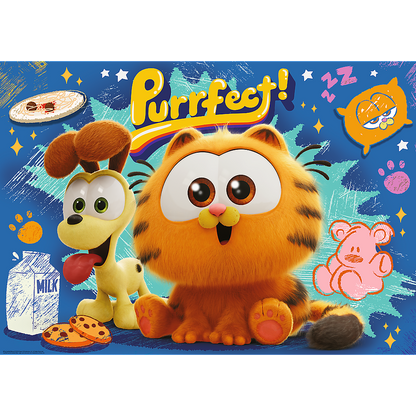 Puzzle 1000 dílků Garfield – s plakátem | Trefl Premium