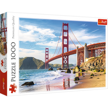 Puzzle 1000 dílků Golden Gate Bridge San Francisco 683x480 mm