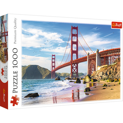 Puzzle 1000 dílků Golden Gate Bridge San Francisco 683x480 mm