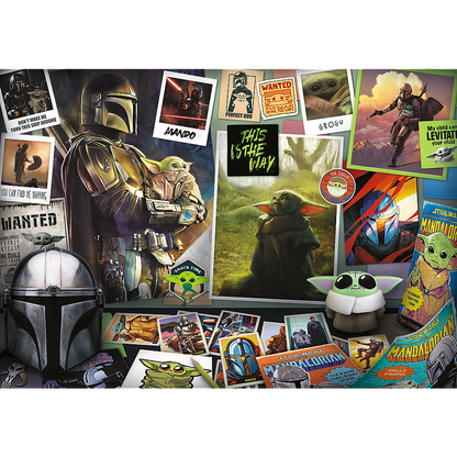 Puzzle 1000 dílků Grogu Star Wars Mandalorian – Trefl