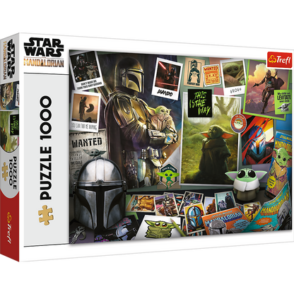 Puzzle 1000 dílků Grogu Star Wars Mandalorian – Trefl