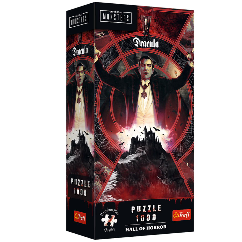 Puzzle 1000 dílků Hall of Horror: Dracula – Trefl