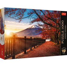 Puzzle 1000 dílků hora Fuji – západ slunce Japonsko | Trefl