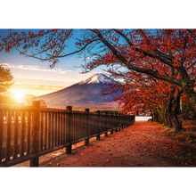 Puzzle 1000 dílků hora Fuji – západ slunce Japonsko | Trefl