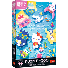 Puzzle 1000 dílků letní relax – Hello Kitty Trefl Premium
