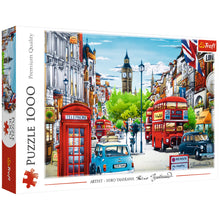 Puzzle 1000 dílků - Londýnská ulice – Trefl