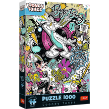 Puzzle 1000 dílků Looney Tunes Zwariované melodie Premium Plus