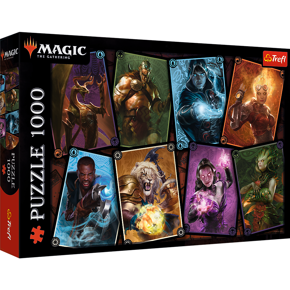 Puzzle 1000 dílků Magic: The Gathering postavy – Trefl