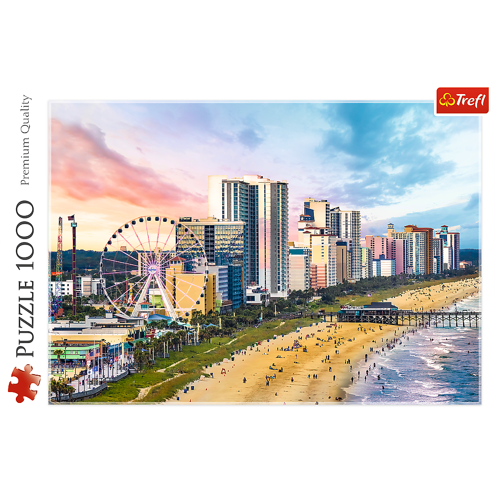 Puzzle 1000 dílků Myrtle Beach Jižní Karolína USA – Trefl