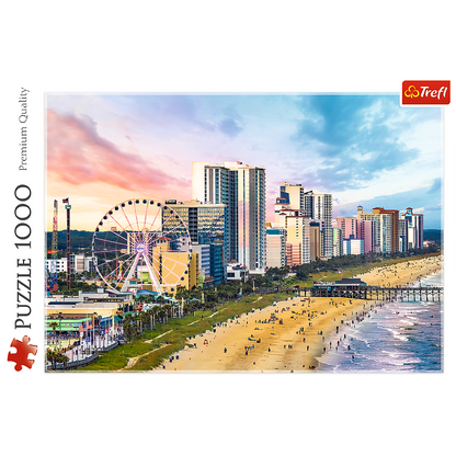 Puzzle 1000 dílků Myrtle Beach Jižní Karolína USA – Trefl