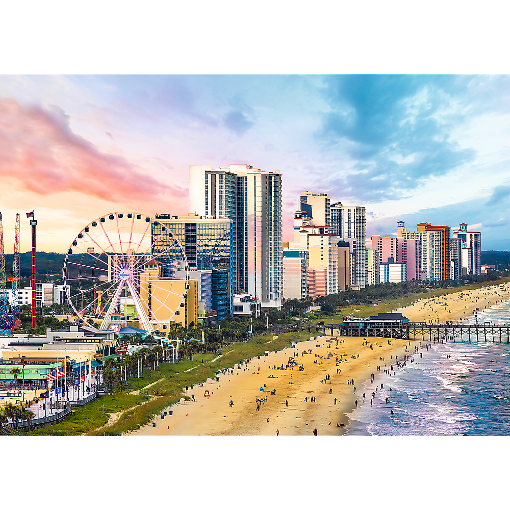 Puzzle 1000 dílků Myrtle Beach Jižní Karolína USA – Trefl