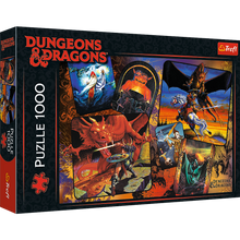 Puzzle 1000 dílků Počátky Dungeons and Dragons – Trefl 10739