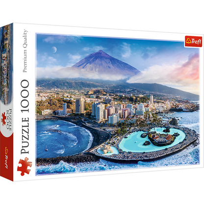 Puzzle 1000 dílků Pohled na Tenerife Španělsko – Trefl