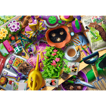 Puzzle 1000 dílků Práce v zahradě – Trefl 10927