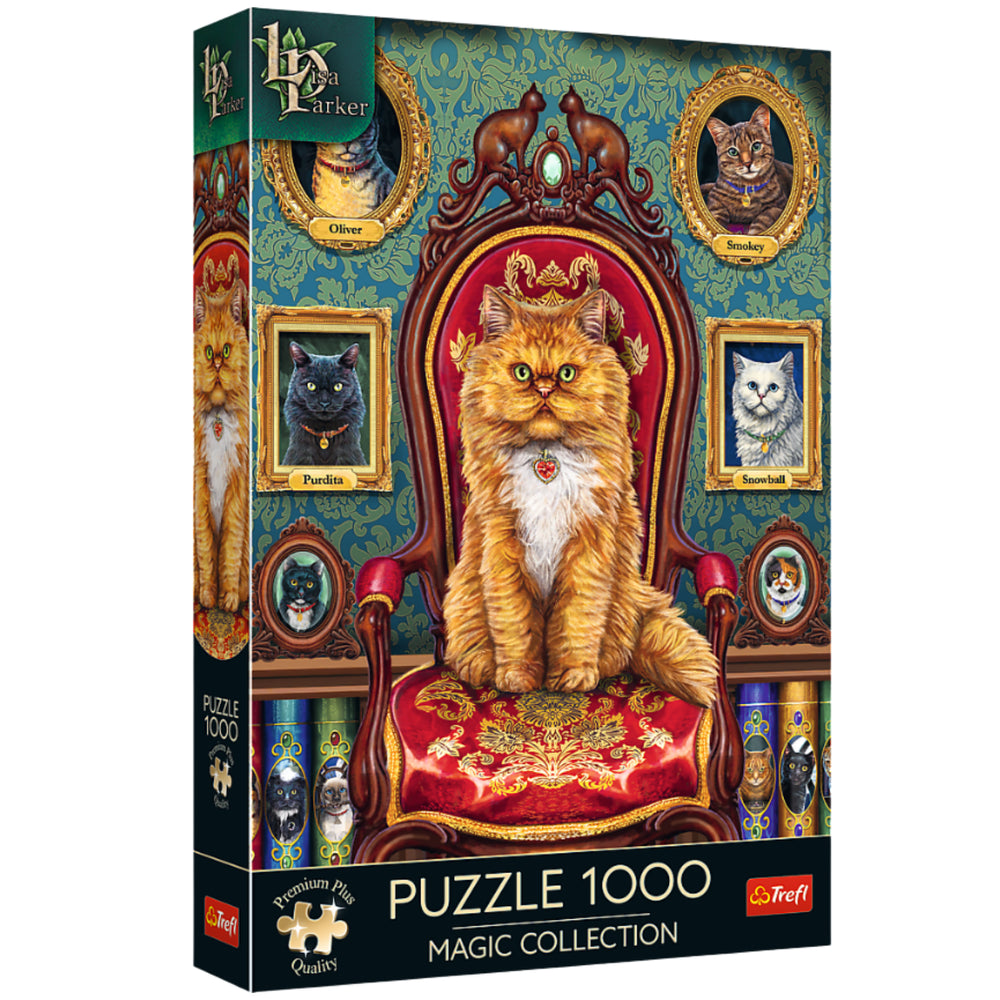 Puzzle 1000 dílků Premium Plus Cat Mania – Trefl
