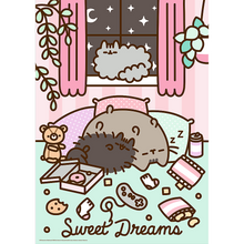 Puzzle 1000 dílků Pusheen spící kočka – Premium Plus | Trefl