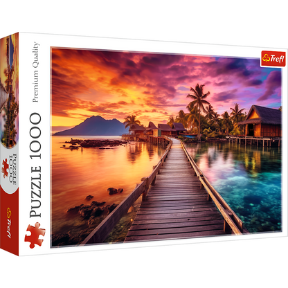 Puzzle 1000 dílků Rajský ostrov – Trefl