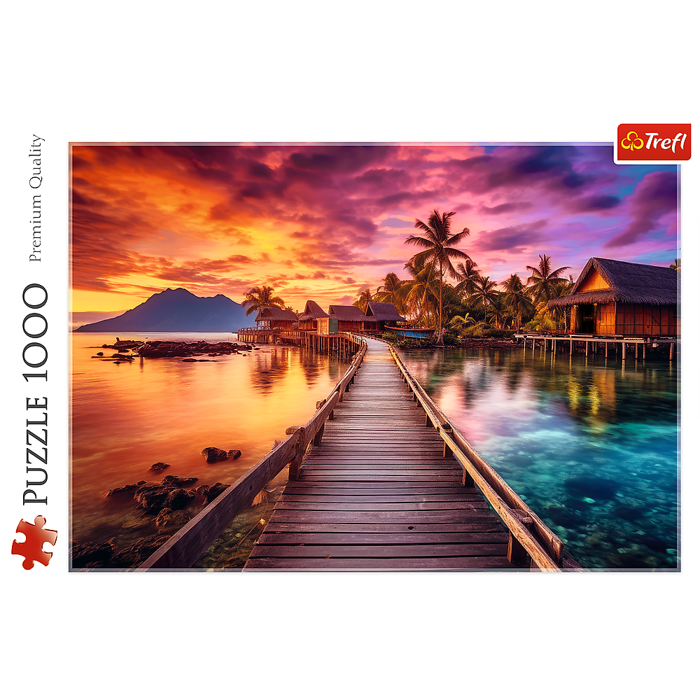 Puzzle 1000 dílků Rajský ostrov – Trefl