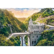 Puzzle 1000 dílků Sanktuarium Las Lajas Kolumbie – Trefl