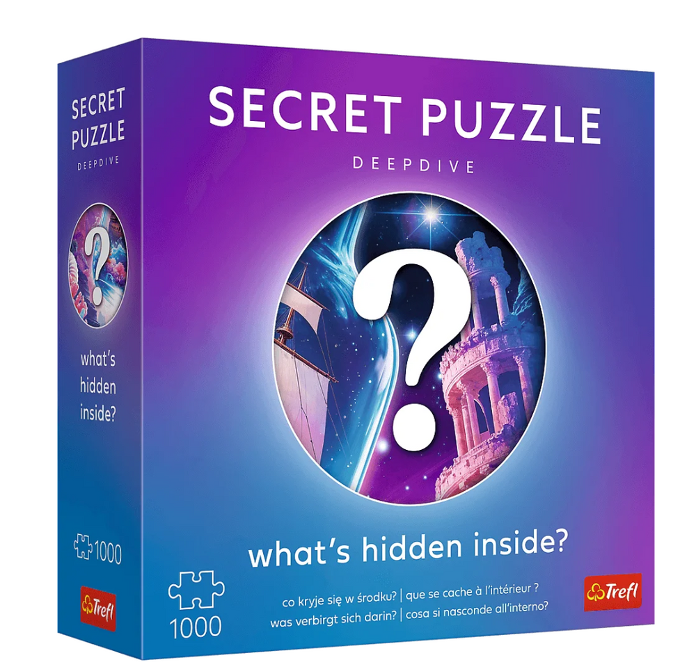 Puzzle 1000 dílků Secret Puzzle Deepdive – Trefl
