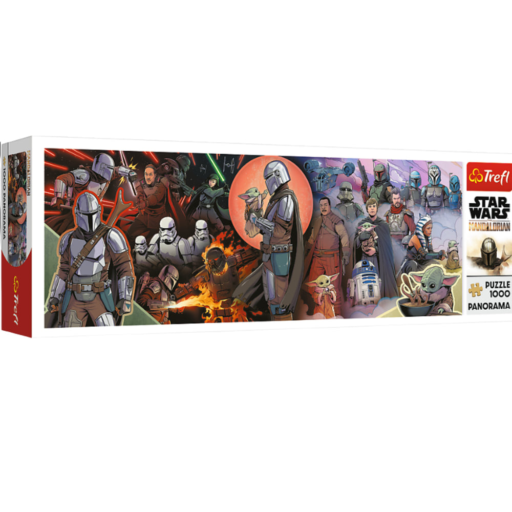 Puzzle 1000 dílků Star Wars Mandalorian Adventures – Trefl
