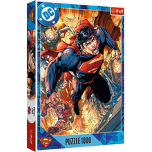 Puzzle 1000 dílků Superman v akci – Trefl 10936
