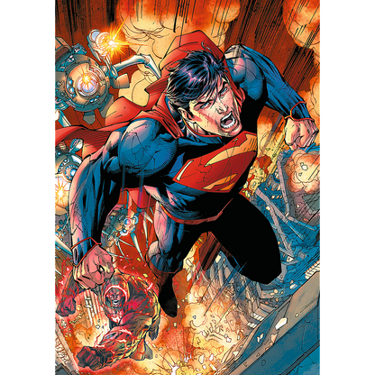 Puzzle 1000 dílků Superman v akci – Trefl 10936