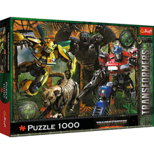 Puzzle 1000 dílků Transformers Probuzení bestií – Trefl