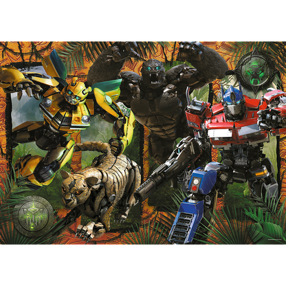 Puzzle 1000 dílků Transformers Probuzení bestií – Trefl