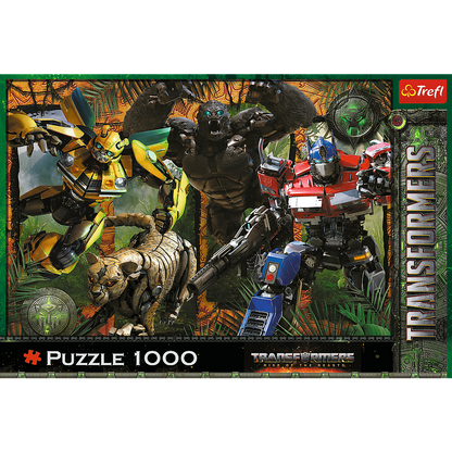 Puzzle 1000 dílků Transformers Probuzení bestií – Trefl
