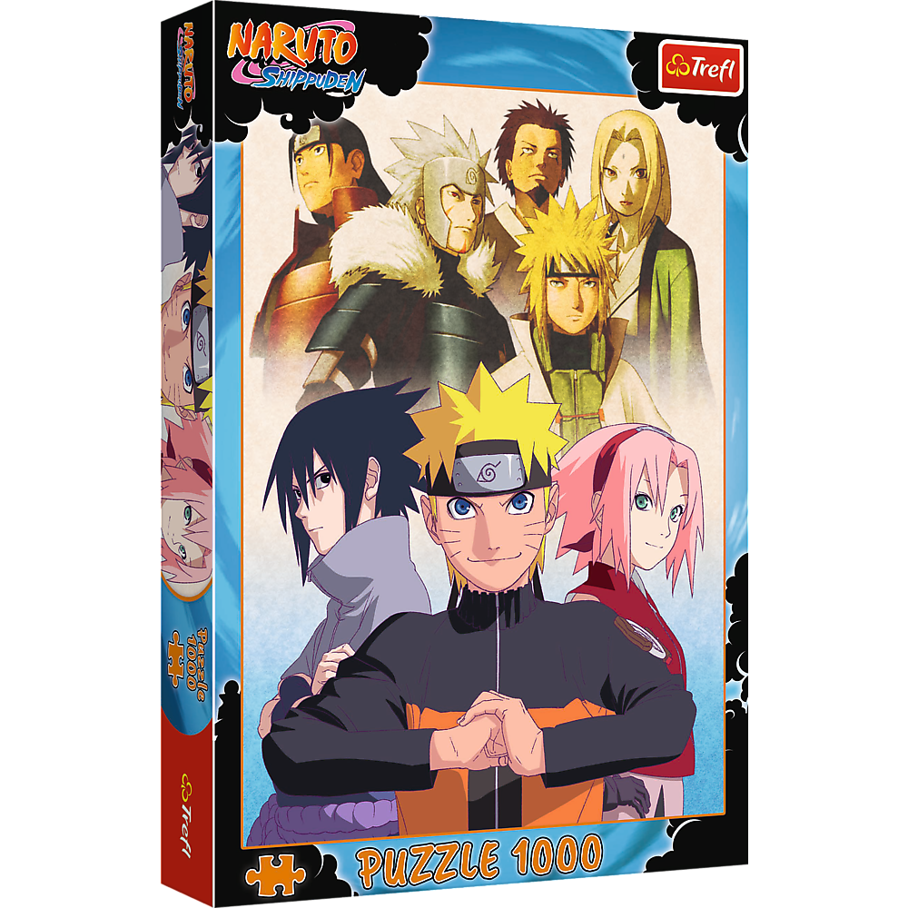 Puzzle 1000 dílků Tým Naruto – Masashi | Trefl 10940
