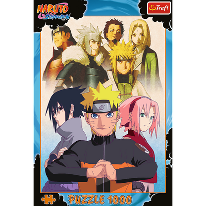 Puzzle 1000 dílků Tým Naruto – Masashi | Trefl 10940
