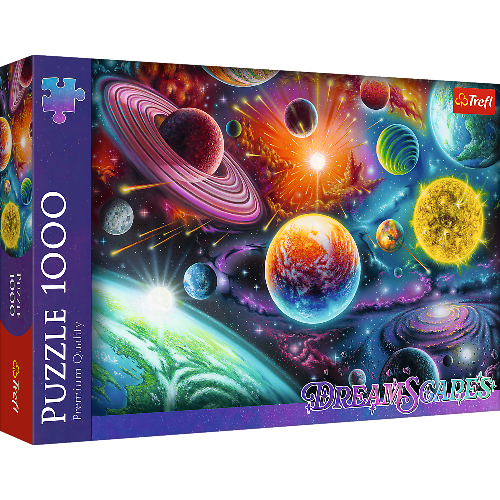Puzzle 1000 dílků Vesmírné dobrodružství DreamScapes – Trefl