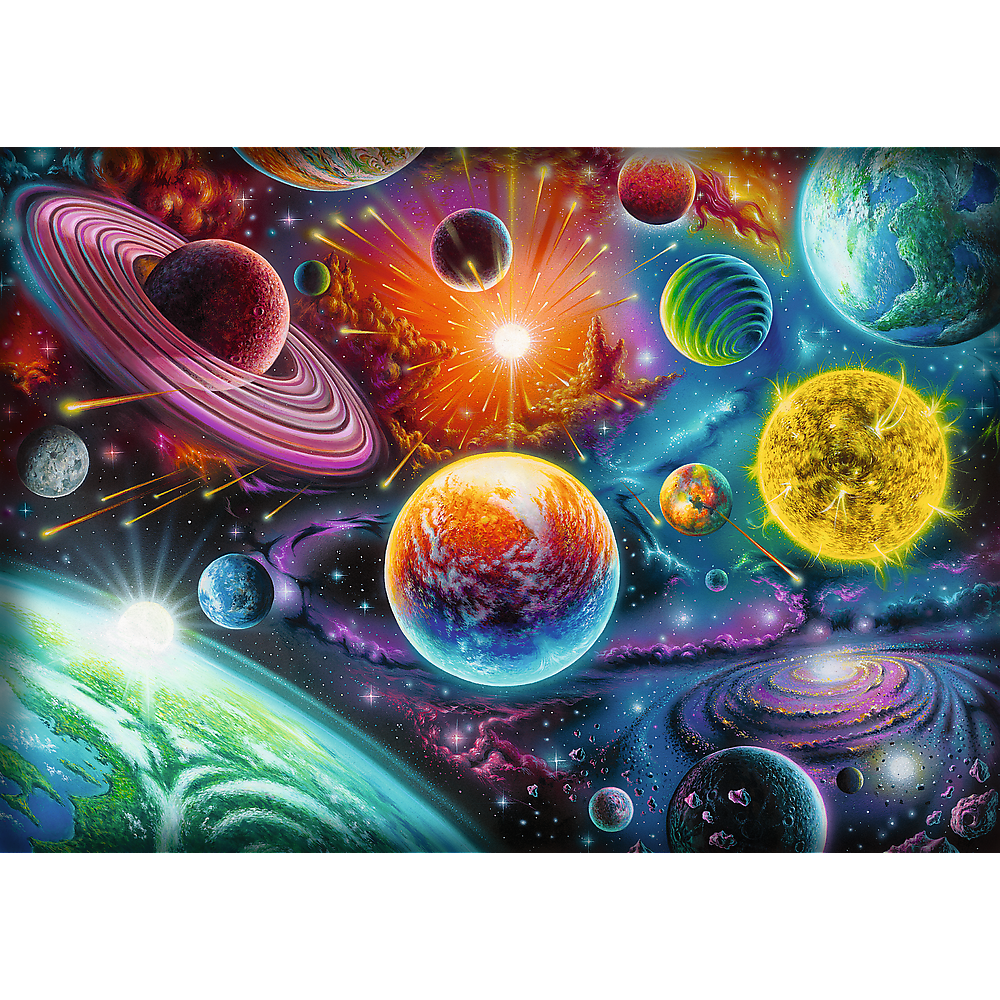 Puzzle 1000 dílků Vesmírné dobrodružství DreamScapes – Trefl