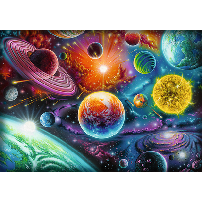 Puzzle 1000 dílků Vesmírné dobrodružství DreamScapes – Trefl