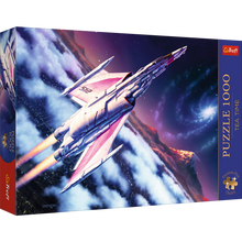 Puzzle 1000 dílků Vesmírný let s raketou Premium Plus – Trefl